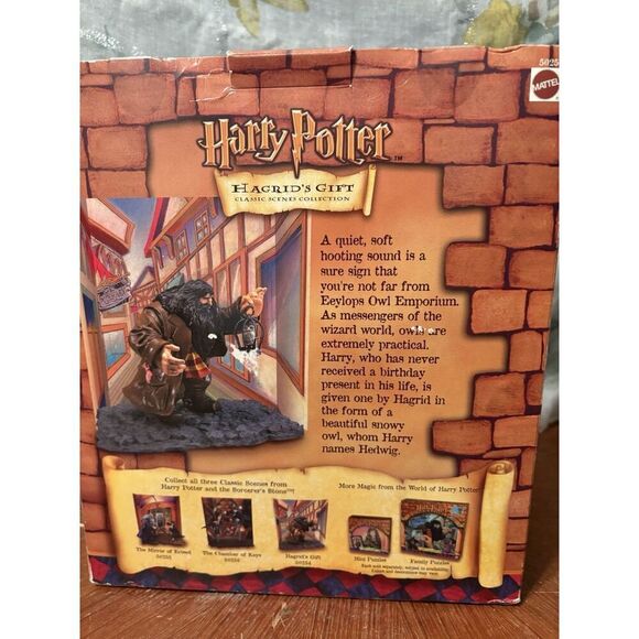 Harry Potter Classic Scenes Collection Hagrid's Gift 2001 Mattel *See Photos” - Picture 8 of 13